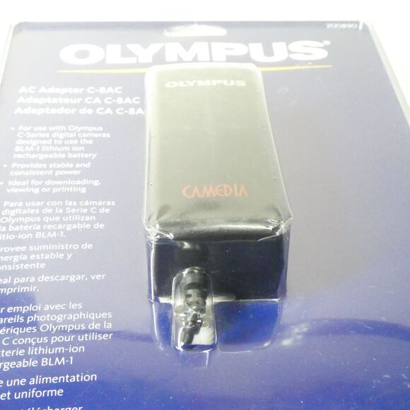 Olympus AC Adapter C-8AC 200890 Charger Camedia C-Series NEW UNUSED OEM - Picture 2 of 5